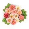 Prima - Love Clippings Collection - Flower Embellishments - Love Clippings