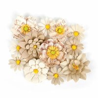 Prima - Love Clippings Collection - Flower Embellishments - Mine