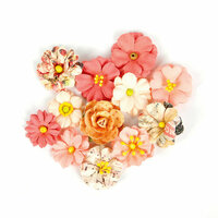 Prima - Love Clippings Collection - Flower Embellishments - All Of Me Loves All Of You