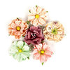Prima - Wild and Free Collection - Flower Embellishments - Moonlit Passion