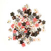 Prima - Rose Quartz Collection - Flower Embellishments - Travertine