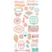 Prima - Heaven Sent 2 Collection - Chipboard Stickers and More with Foil Accents