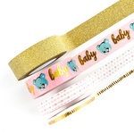 Prima - Heaven Sent 2 Collection - Decorative Tape with Foil Accents