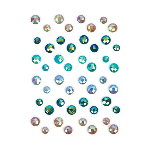 Prima - Zella Teal Collection - Say It In Crystals - Self Adhesive Jewels
