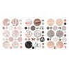 Prima - Amelia Rose Collection - Cardstock Stickers with Foil Accents - Traveling Rose