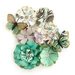 Prima - Zella Teal Collection - Flower Embellishments - Butterfly Kisses