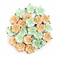 Prima - Zella Teal Collection - Flower Embellishments - Blissful Delight