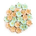 Prima - Zella Teal Collection - Flower Embellishments - Blissful Delight