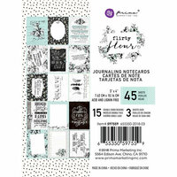 Prima - Flirty Fleur Collection - 3 x 4 Journaling Cards