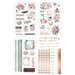 Prima - Havana Collection - Cardstock Stickers with Foil Accents