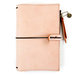 Prima - My Prima Planner Collection - Travelers Journal - Leather Essential - Peach - Undated