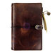 Prima - My Prima Planner Collection - Travelers Journal - Leather Essential - Mocha Brown - Undated