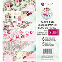 Prima - Misty Rose Collection - 6 x 6 Paper Pad