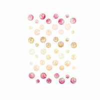 Prima - Misty Rose Collection - Say It In Crystals - Self Adhesive Jewels