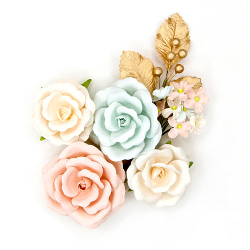 Prima - Love Story Collection - Flower Embellishments - Charlize