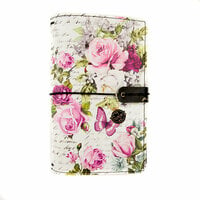 Prima - My Prima Planner Collection - Travelers Journal - Personal - Cover - Misty Rose