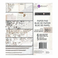 Prima - Pretty Pale Collection - 6 x 6 Paper Pad