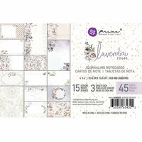 Prima - Lavender Frost Collection - 4 x 6 Journaling Cards