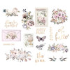 Prima - Lavender Frost Collection - Chipboard Stickers