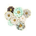 Prima - Flirty Fleur Collection - Flower Embellishments - Goldkiss