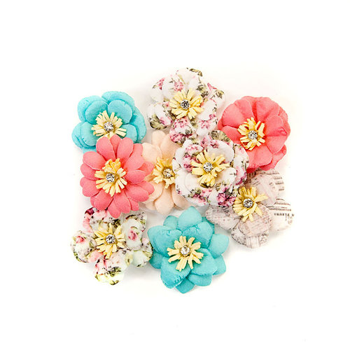 Prima - Misty Rose Collection - Flower Embellishments - Walden