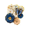 Prima - Georgia Blues Collection - Flower Embellishments - Madison