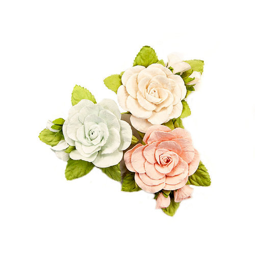 Prima - Poetic Rose Collection - Flower Embellishments - Sweet Roses