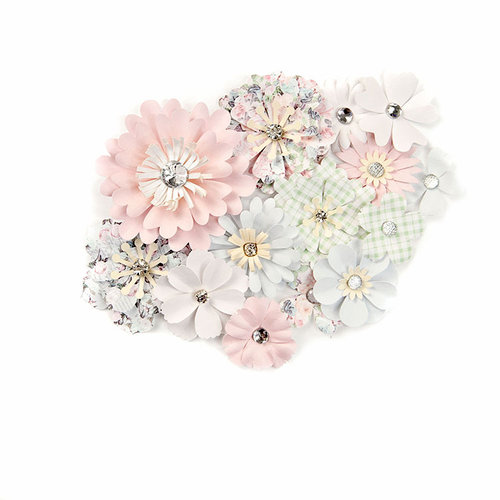 Prima - Poetic Rose Collection - Flower Embellishments - Magical Melody