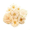 Prima - Pretty Pale Collection - Flower Embellishments - Honeycomb