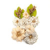 Prima - Pretty Pale Collection - Flower Embellishments - Light Landscape