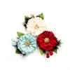 Prima - Midnight Garden Collection - Flower Embellishments - Midnight Elegance