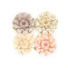 Prima - Spring Farmhouse Collection - Flower Embellishments - Heart and Home