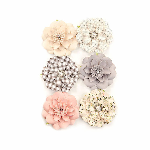 Prima - Spring Farmhouse Collection - Flower Embellishments - Blessings