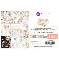 Prima - Apricot Honey Collection - 4 x 6 Journaling Cards
