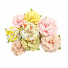 Prima - Fruit Paradise Collection - Flower Embellishments - Toronja