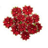 Prima - Christmas in the Country Collection - Flower Embellishments - Festive Night