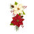 Prima - Christmas in the Country Collection - Flower Embellishments - Sleigh Ride