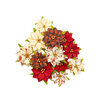 Prima - Christmas in the Country Collection - Flower Embellishments - Sugarplum