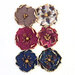 Prima - Darcelle Collection - Flower Embellishments - Worn Elements