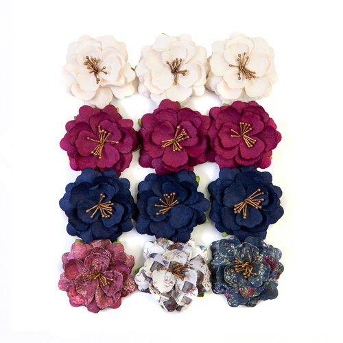 Prima - Darcelle Collection - Flower Embellishments - Beautiful Glow