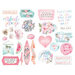 Prima - Surfboard Collection - Chipboard Stickers with Foil Accents
