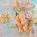 Prima - Pretty Mosaic Collection - Flower Embellishments - Aventurine