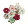Prima - Pretty Mosaic Collection - Flower Embellishments - Serpentine