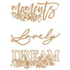 Prima - Chipboard Embellishments - Words to Live By II