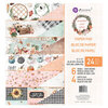 Prima - Pumpkin and Spice Collection - 12 x 12 Paper Pad with Foil Accents