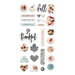 Prima - Pumpkin and Spice Collection - Puffy Stickers