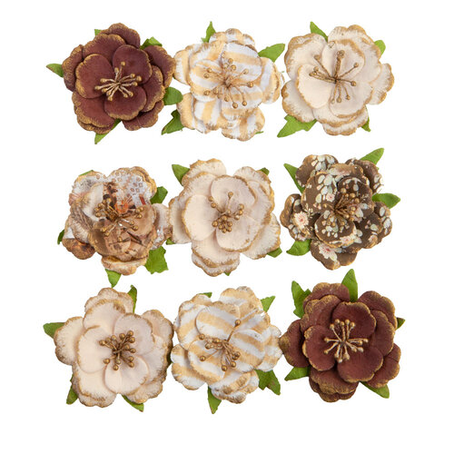 Prima - Golden Desert Collection - Flower Embellishments - Cholla