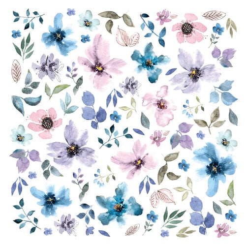 Prima - Watercolor Floral Collection - Ephemera - Set Two