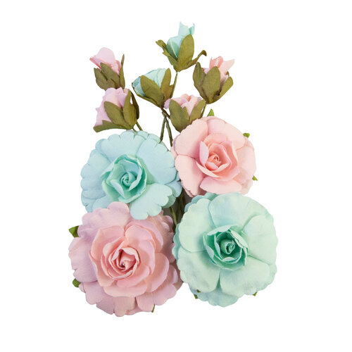 Prima - Magic Love Collection - Flower Embellishments - Forever