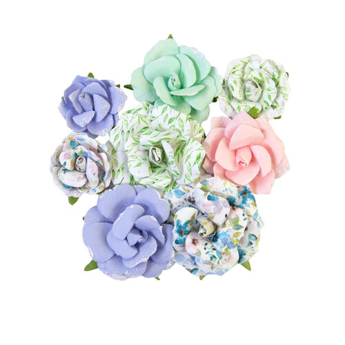 Prima - Watercolor Floral Collection - Flower Embellishments - Rose Gouache